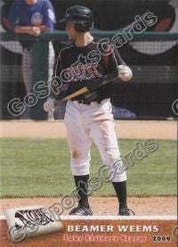 2009 Lake Elsinore Storm Beamer Weems