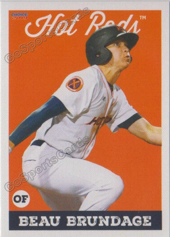 2019 Bowling Green Hot Rods Beau Brundage