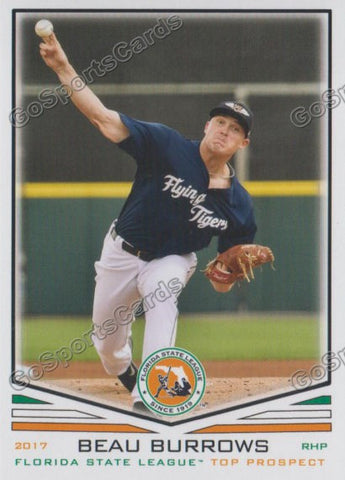 2017 Florida State League Top Prospect FSL Beau Burrows