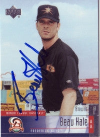 Beau Hale 2003 Upper Deck Minors #126 (Autograph)