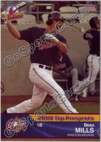 2008 Carolina League Top Prospects Beau Mills