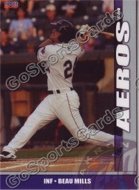 2010 Akron Aeros Beau Mills