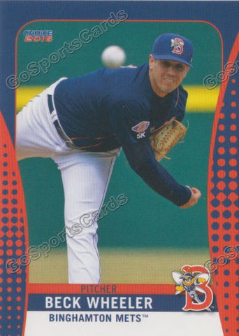2016 Binghamton Mets Beck Wheeler