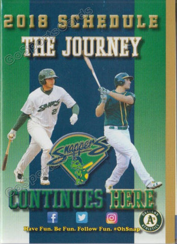 2018 Beloit Snappers Pocket Schedule