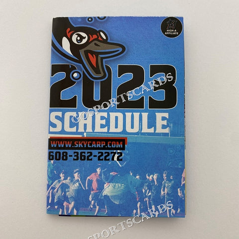 2023 Beloit Sky Carp Pocket Schedule