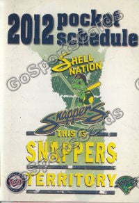 2012 Beloit Snappers Pocket Schedule