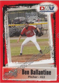 2011 Battle Creek Bombers DAV Ben Ballentine