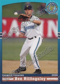 2008 Everett AquaSox Ben Billingsley