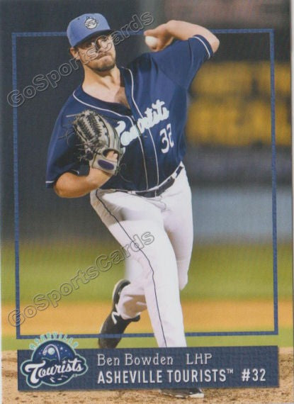 2018 Asheville Tourists Ben Bowden