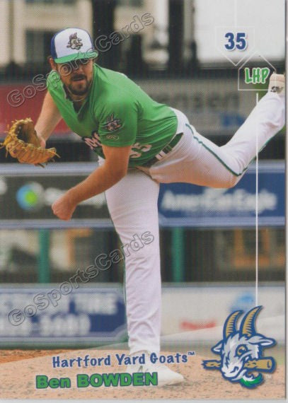 2019 Hartford Yard Goats Ben Bowden