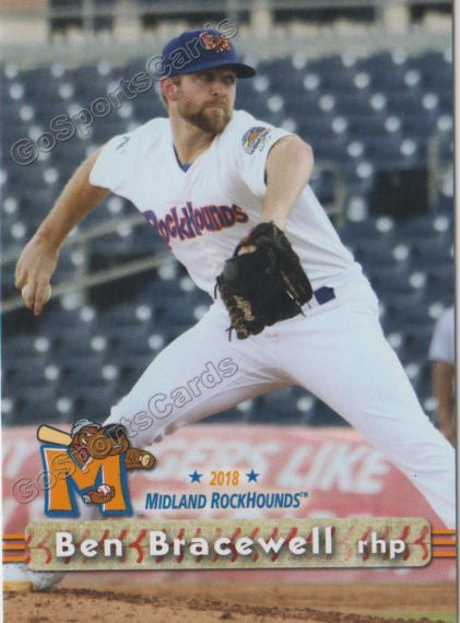 2018 Midland RockHounds Ben Bracewell