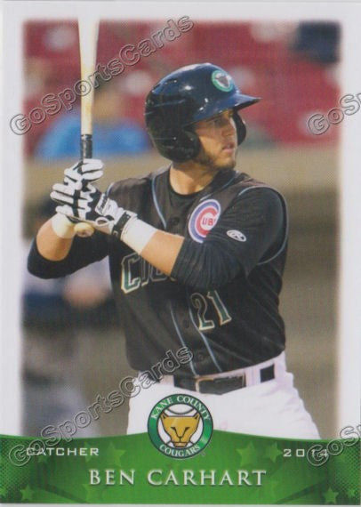 2014 Kane County Cougars Ben Carhart