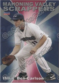 2009 Mahoning Valley Scrappers Ben Carlson