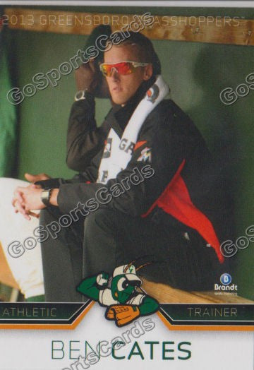 2013 Greensboro Grasshoppers Ben Cates