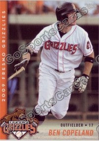 2009 Fresno Grizzlies Ben Copeland