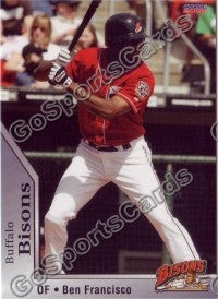 2008 Buffalo Bisons Ben Francisco