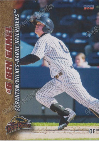 2015 Scranton Wilkes Barre RailRiders Ben Gamel