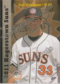 2011 Hagerstown Suns Ben Graham