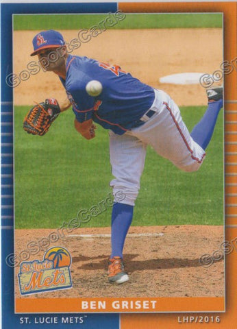 2016 St Lucie Mets Ben Griset