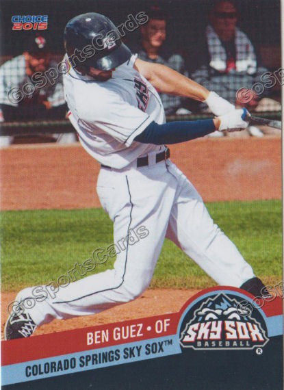 2015 Colorado Springs Sky Sox Ben Guez