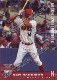 2004 GrandStand Spokane Indians Ben Harrison