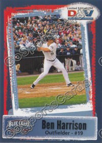 2011 Southern Maryland Blue Crabs DAV Ben Harrison