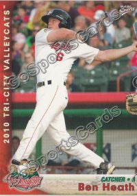 2010 Tri City ValleyCats Ben Heath