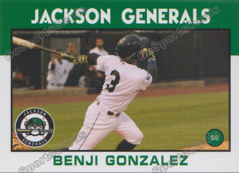 2016 Jackson Generals Benji Gonzalez