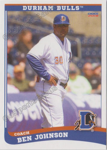 2018 Durham Bulls Ben Johnson