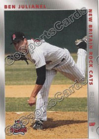 2008 New Britain Rock Cats Ben Julianel