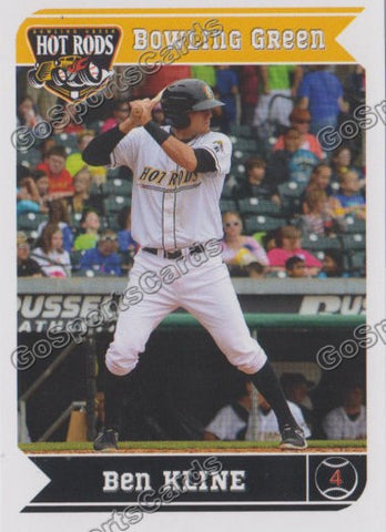 2013 Bowling Green Hot Rods Ben Kline