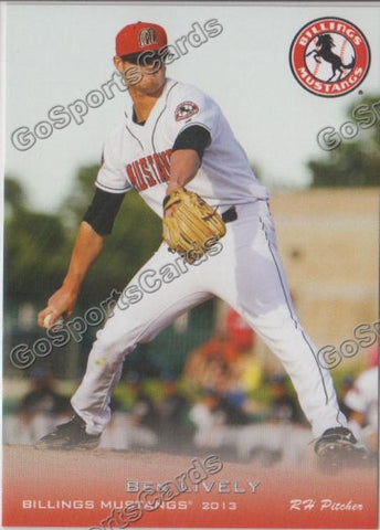 2013 Billings Mustangs Ben Lively