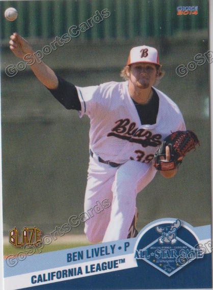 2014 California League All Star Ben Lively