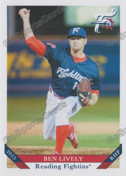 2015 Reading Fightins Ben Lively