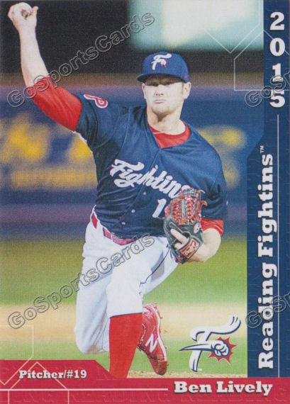 2015 Reading Fightin Phils Update Ben Lively