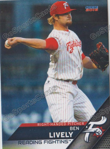 2016 Reading Fightin Phils Playoffs Ben Lively