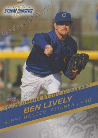 2019 Omaha Storm Chasers Ben Lively