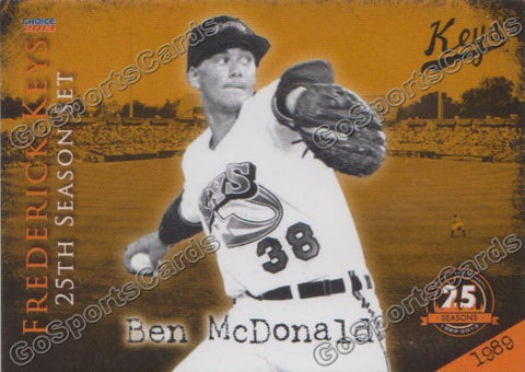 2013 Frederick Keys 25 Anniversary Ben McDonald