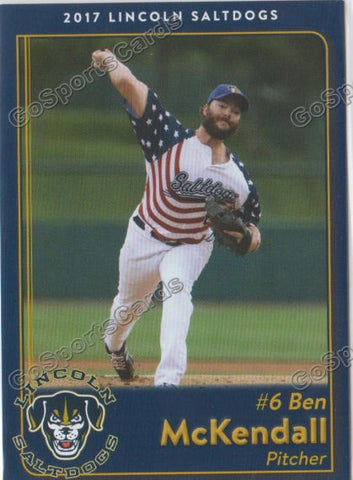 2017 Lincoln Saltdogs Ben McKendall