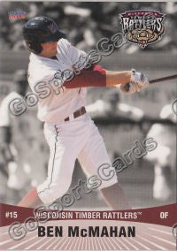 2012 Wisconsin Timber Rattlers Ben McMahan