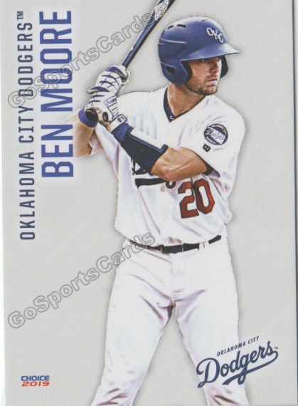 2019 Oklahoma City Dodgers Ben Moore