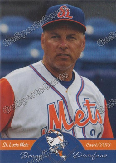 2013 St Lucie Mets Benny Distefano – Go Sports Cards