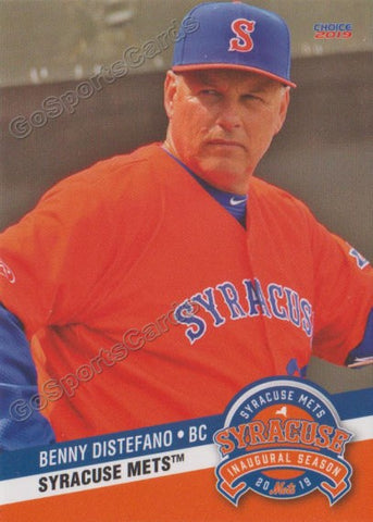 2019 Syracuse Mets Benny Distefano