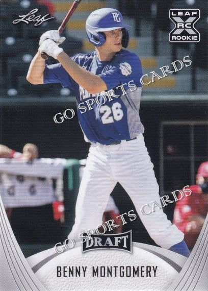 2021 Leaf Draft 21 Benny Montgomery XRC