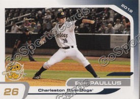 2012 Charleston Riverdogs Ben Paullus