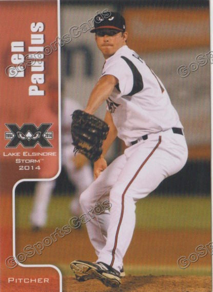 2014 Lake Elsinore Storm Ben Paullus