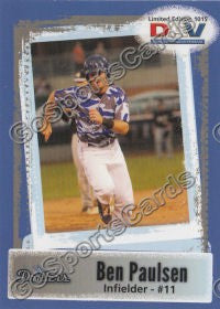 2011 Tulsa Drillers DAV Ben Paulsen