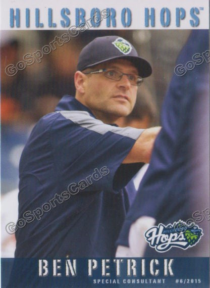 2015 Hillsboro Hops Ben Petrick