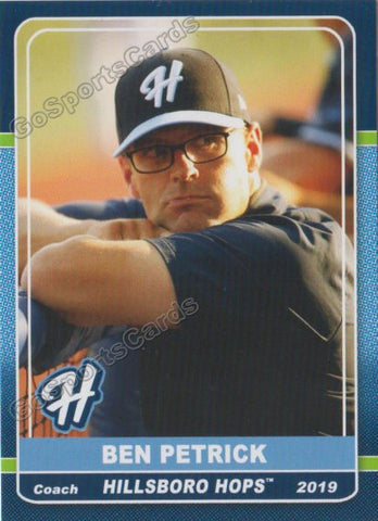 2019 Hillsboro Hops Ben Petrick