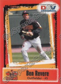 2011 Rochester Red Wings DAV Ben Revere